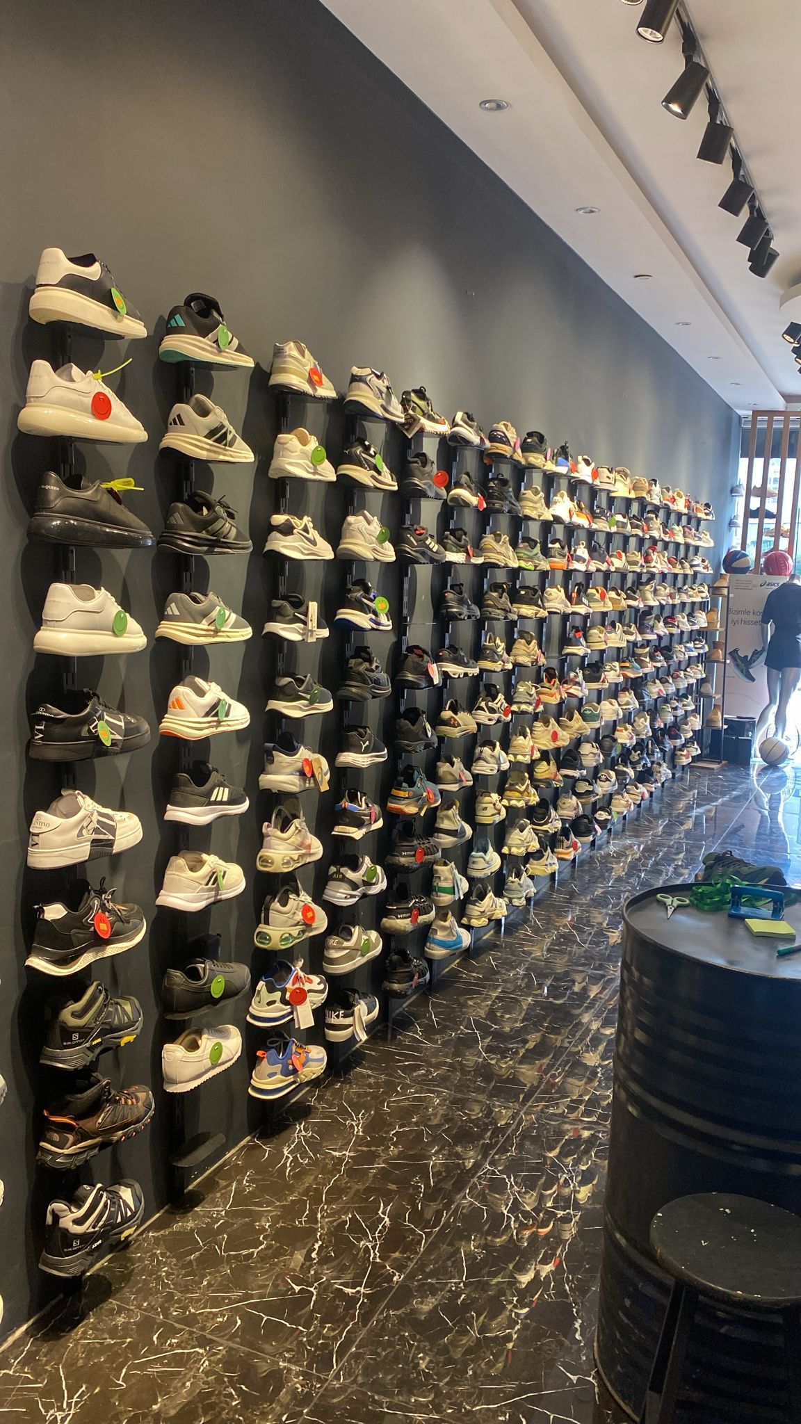 Ayakkabı toptan raf