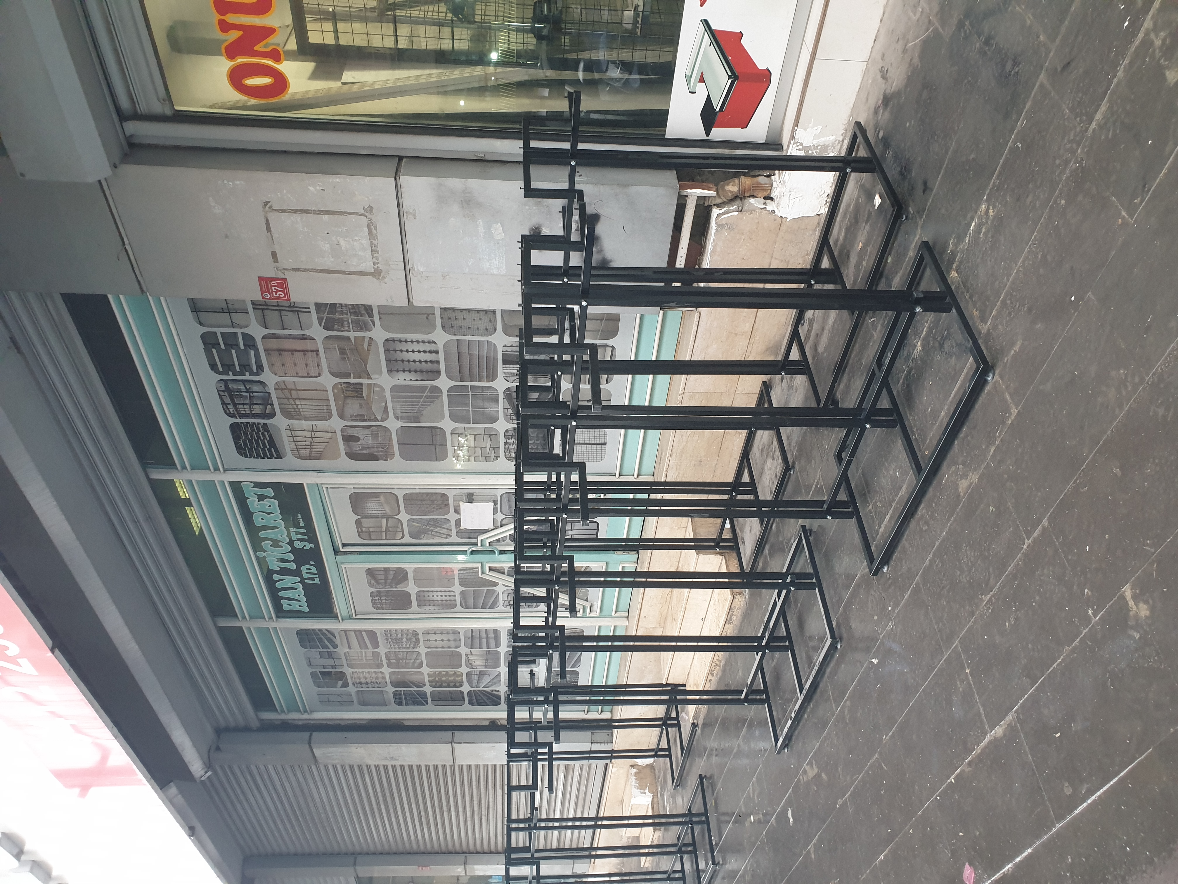 Mağaza orta raf stant